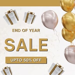 End of the year sale